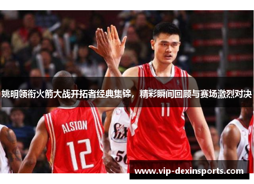 姚明领衔火箭大战开拓者经典集锦，精彩瞬间回顾与赛场激烈对决